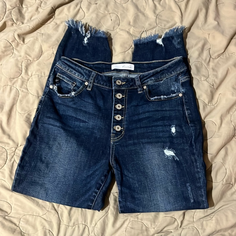 Women’s Kancan button up fly Jean super comfortable